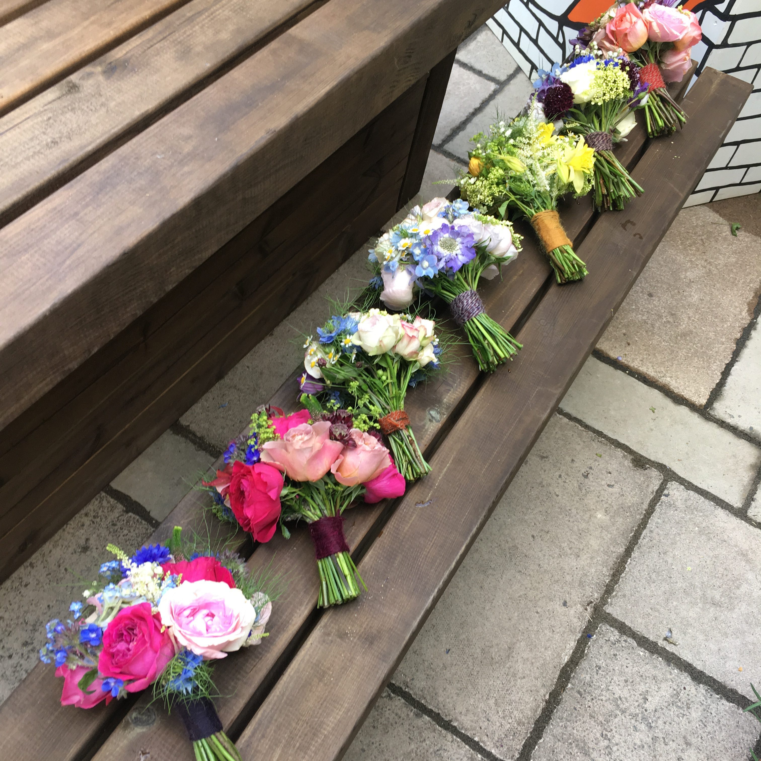 Royal Posies for Chelsea Flower Show by Simon Lycett