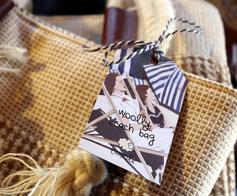 British wool bag at Chelsea Flower Show 2017