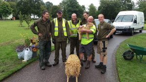 Gardeners at RHS Garden Rosemoor