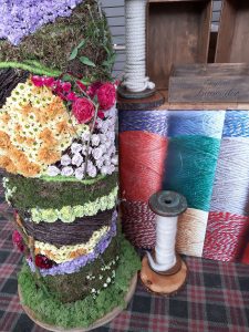 Floral Art spool, Chelsea Flower Show