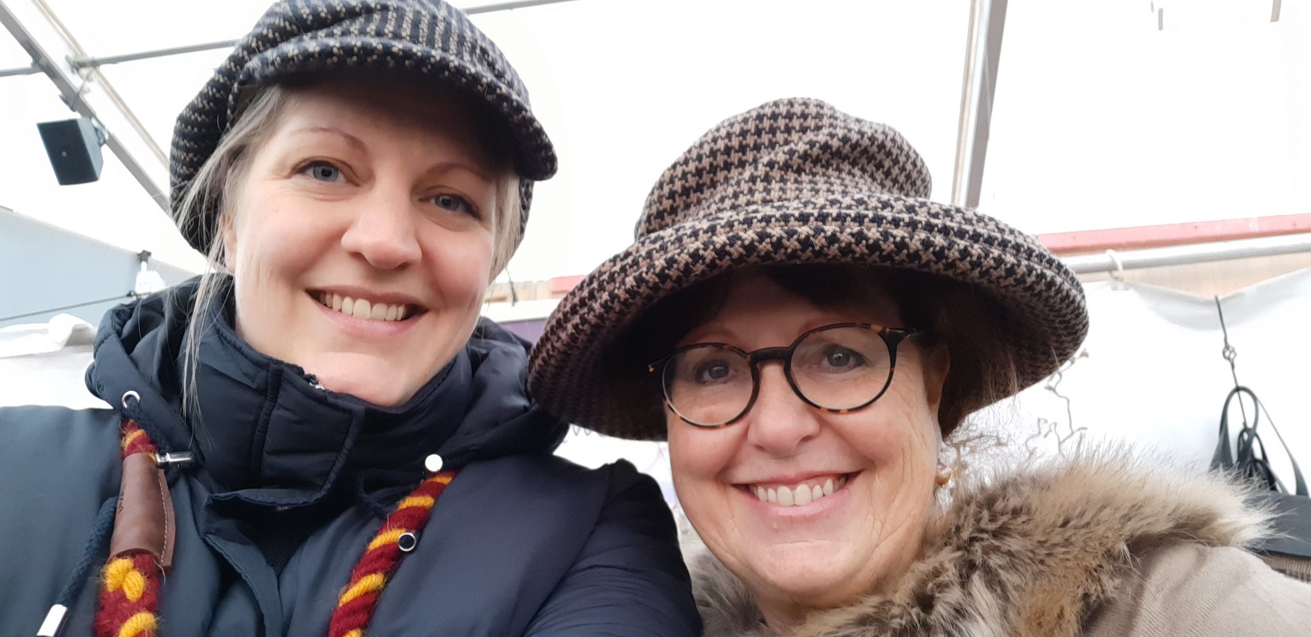 Kim and Liz Padstow Christmas Festival