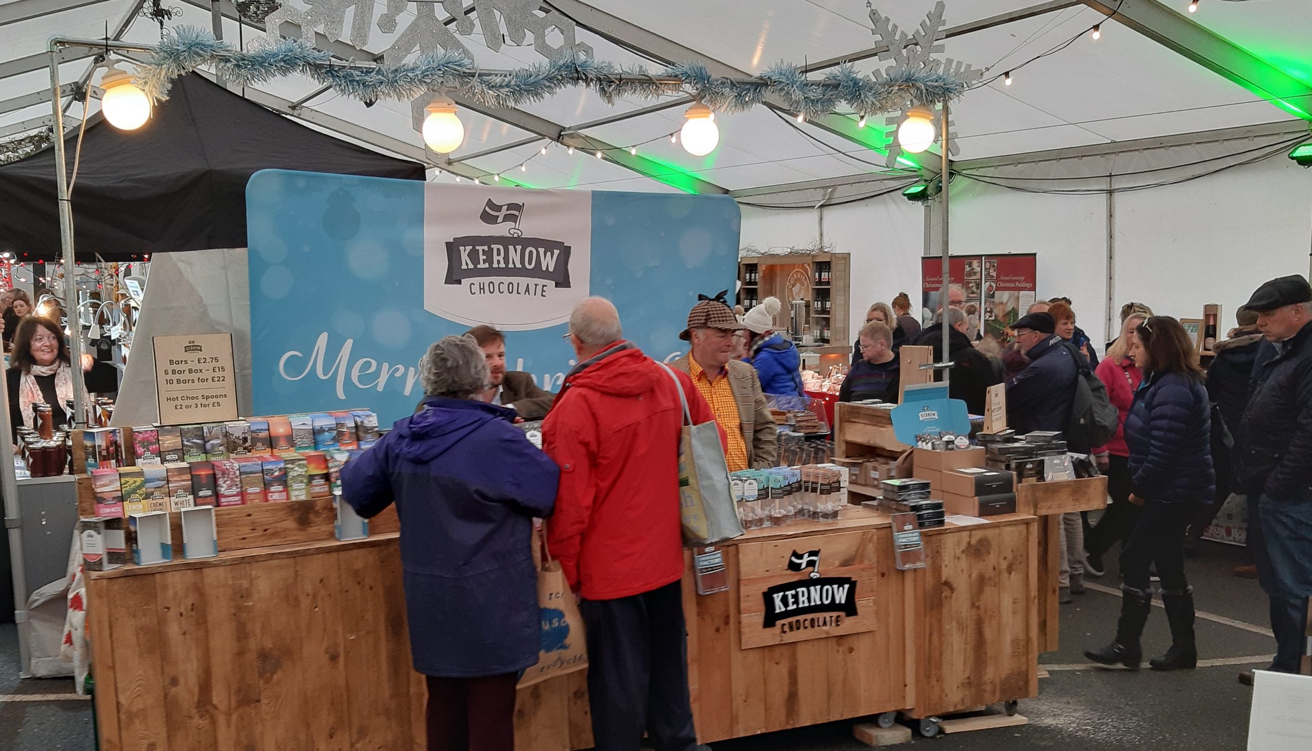 Kernow Chocolate Padstow Christmas Festival