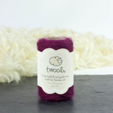 Garden twine soft 35m burgundy twool