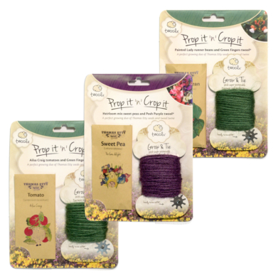 Heritage Seeds and Twine Selection - Prop it 'n' Crop selection