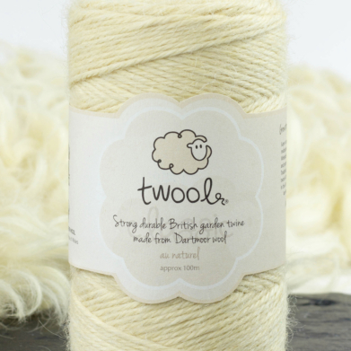 undyed twine, 100m Au naturel twool hover
