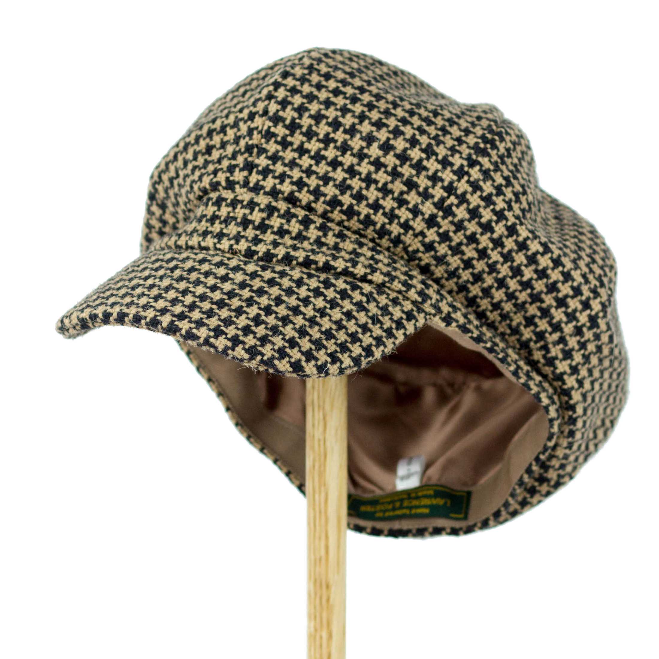 1960's Style Houndstooth Cap - Image 2