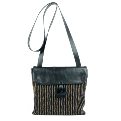 Tweed cross body bag