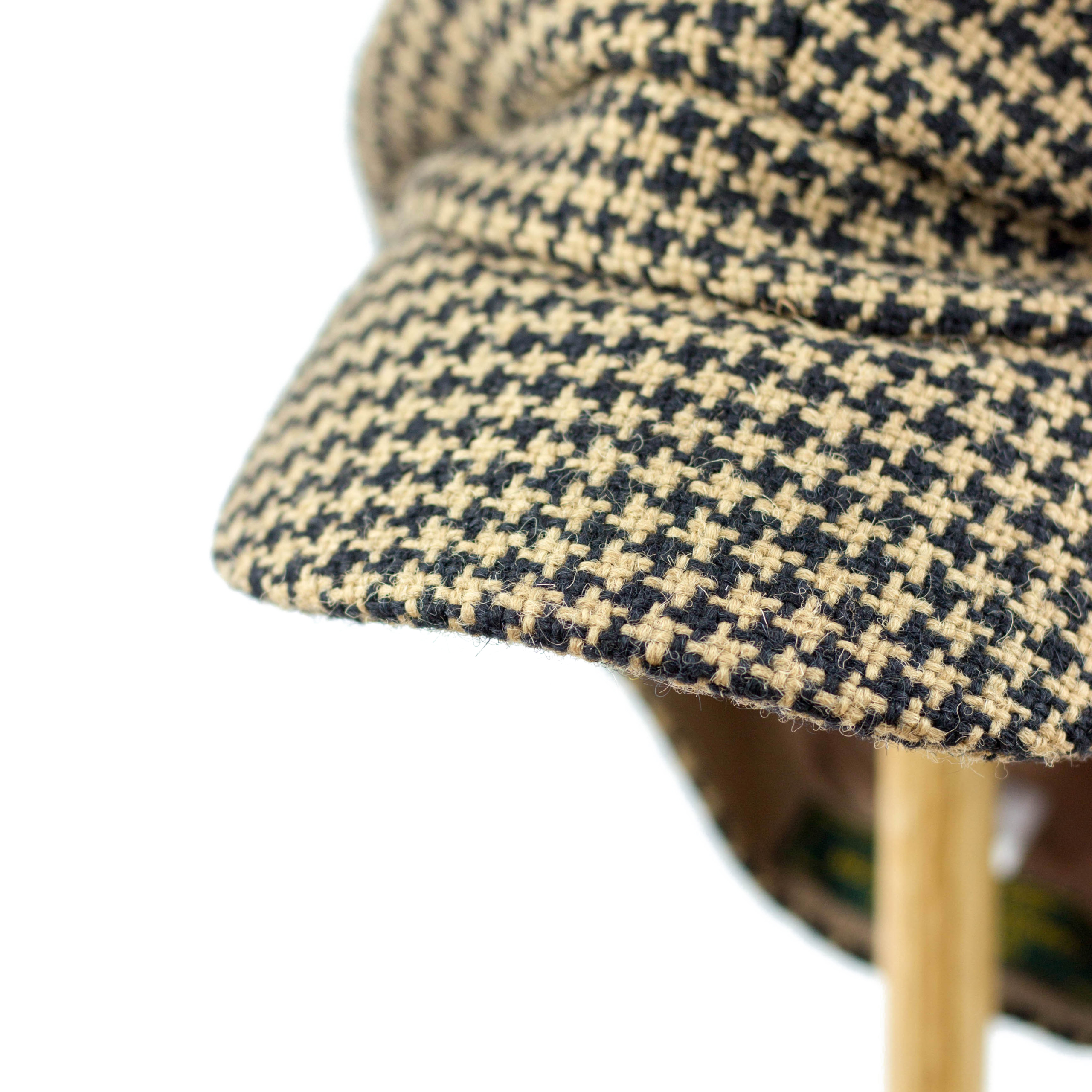 1960's Style Houndstooth Cap - Image 4