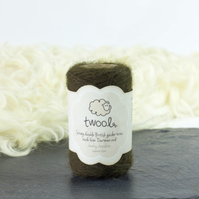Garden twine brown 35m cheeky chocolate twool