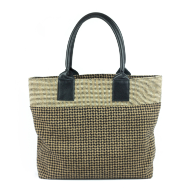 Houndstooth Shopping Bag