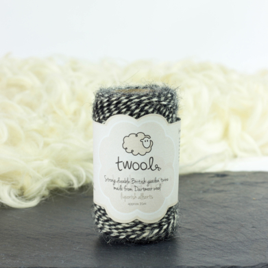 Black and white bakers twine