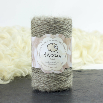 garden twine natural, naked twool 100m