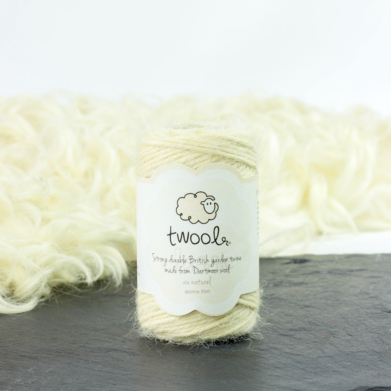 Undyed garden twine 35m au naturel twool