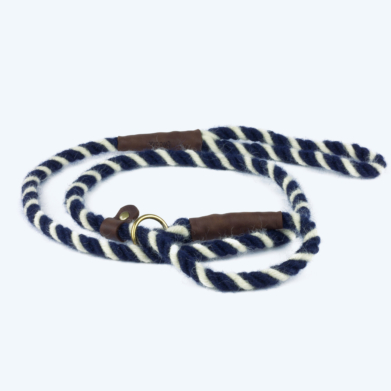 navy white slip lead