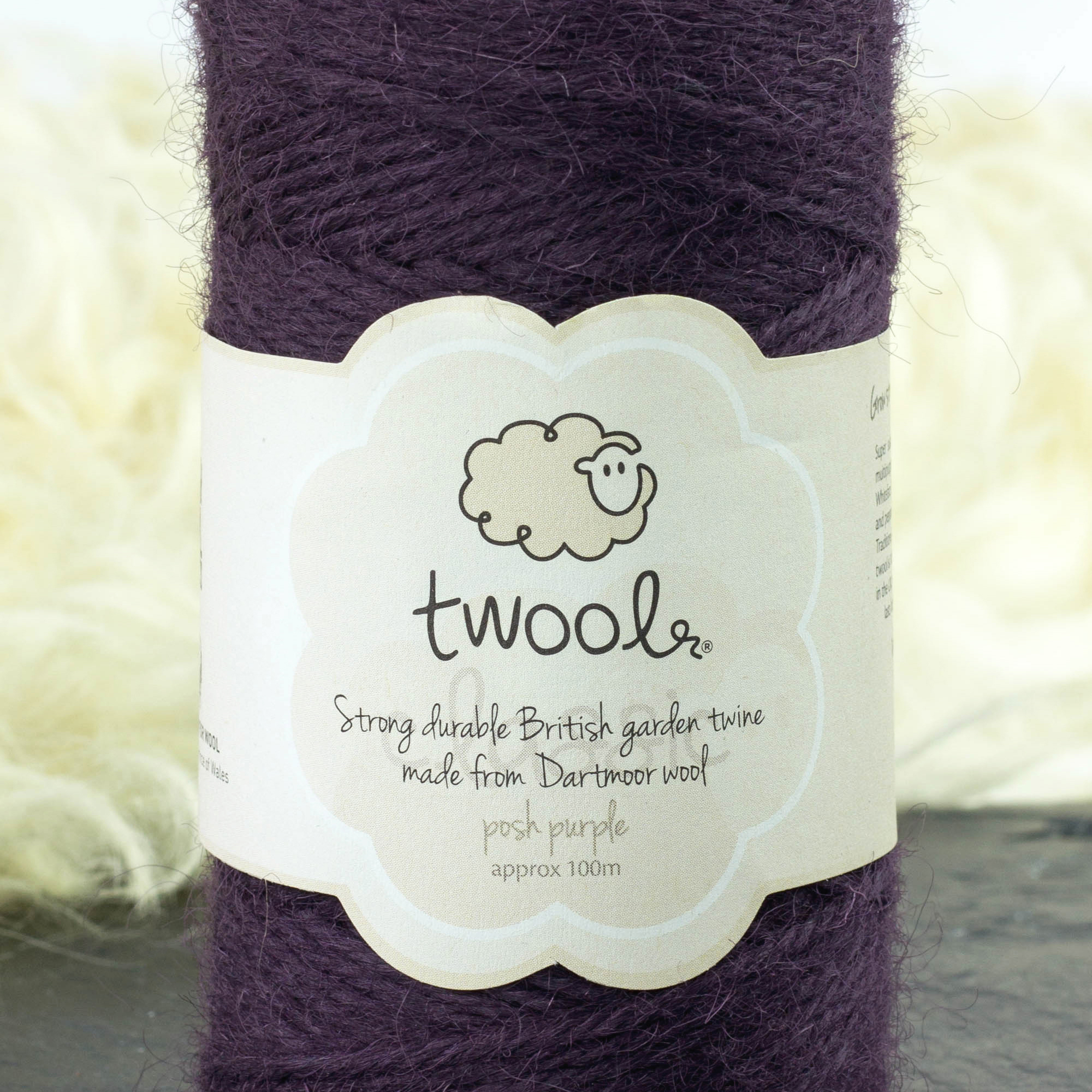 Posh Purple 100m twine - Image 2
