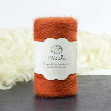 Garden twine for plants 100m Rust twool