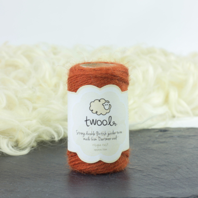 twine for climbing plants 35m rust twool