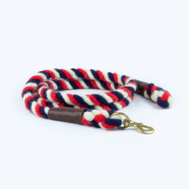 Horse Lead Rope Red White and Blue