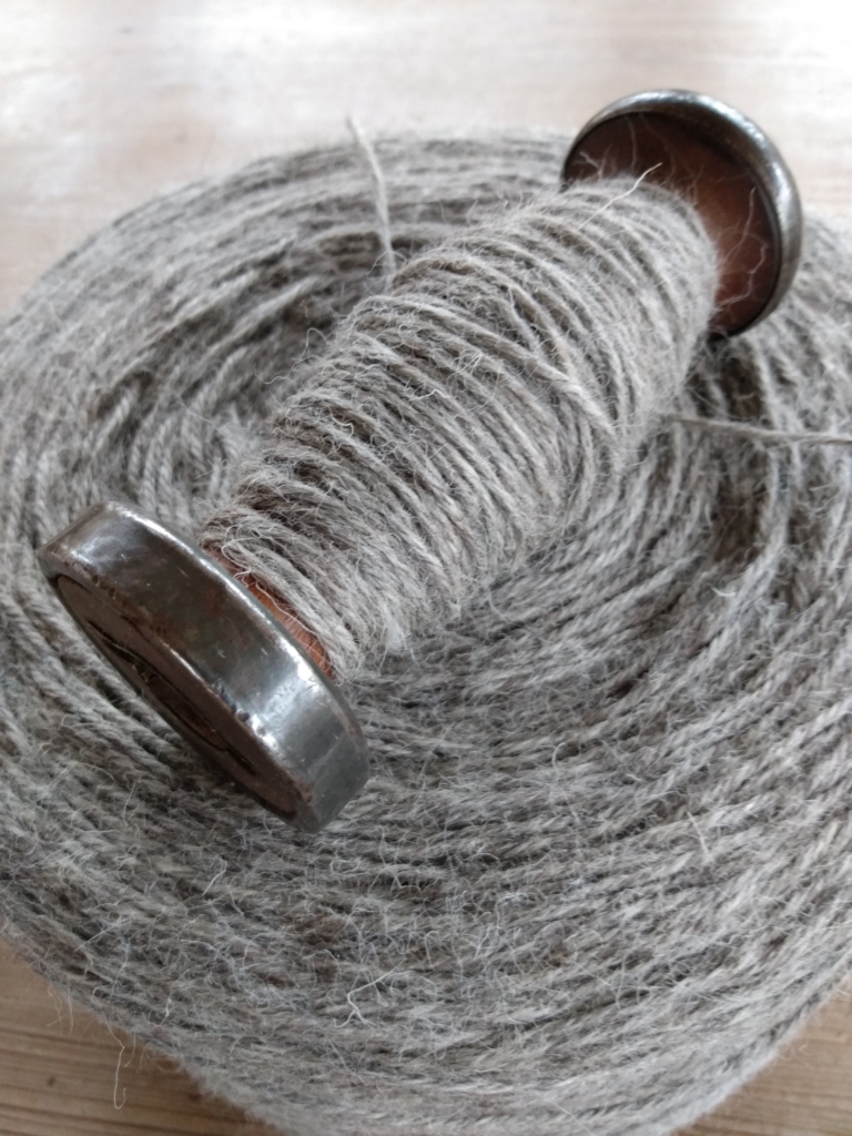twool Naked on cone Wool Week 2021